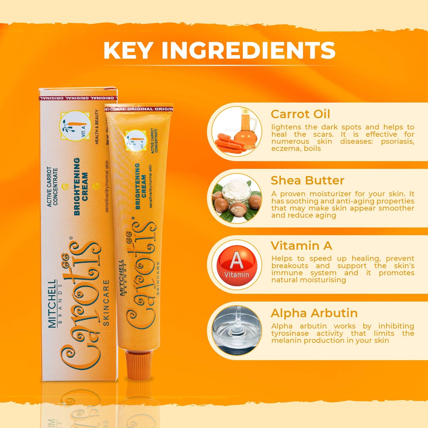 Carotis Brightening Cream - 50gm / 1.7 fl oz