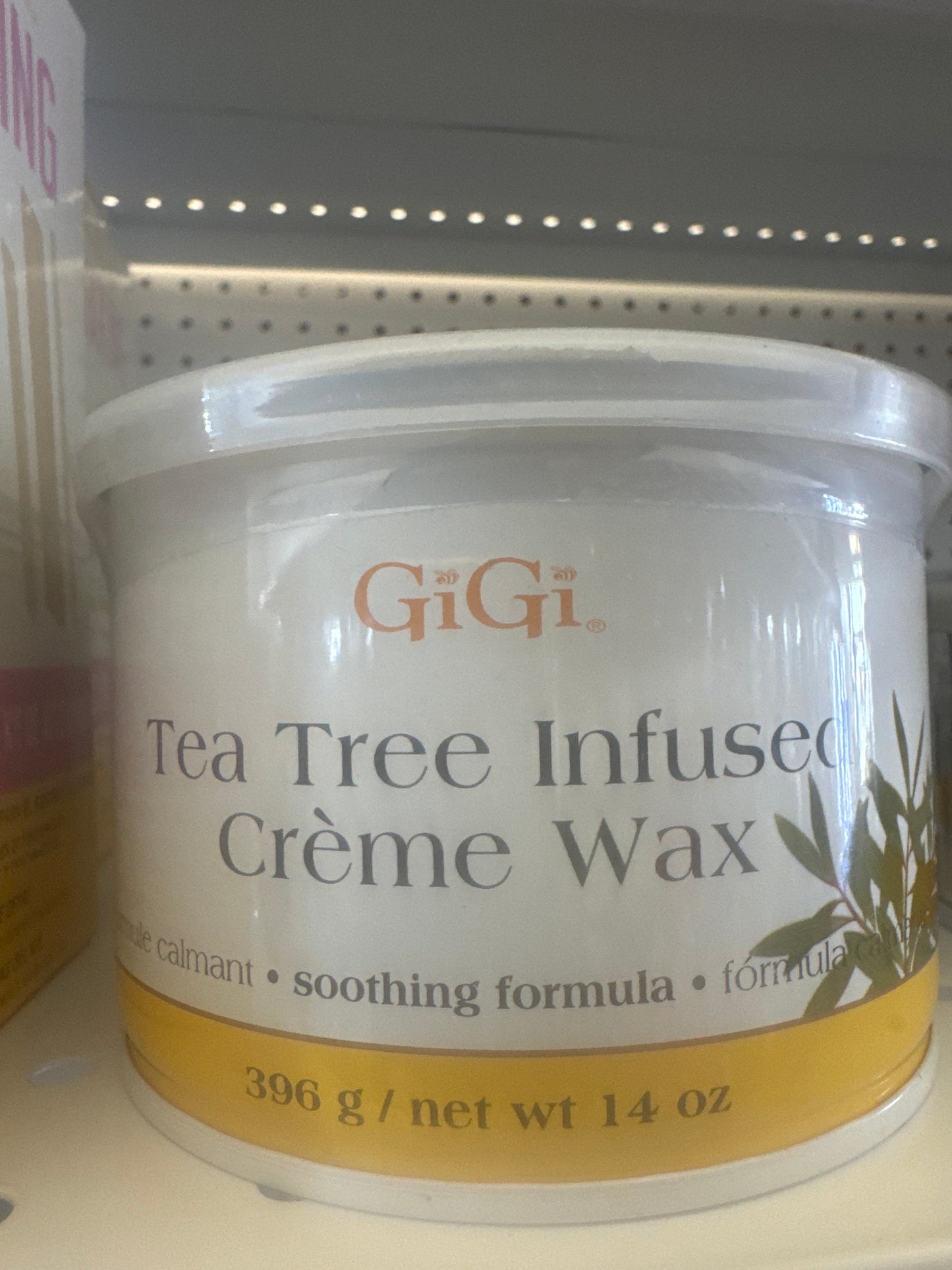 GIGI CREME WAX TEA TREE 14z