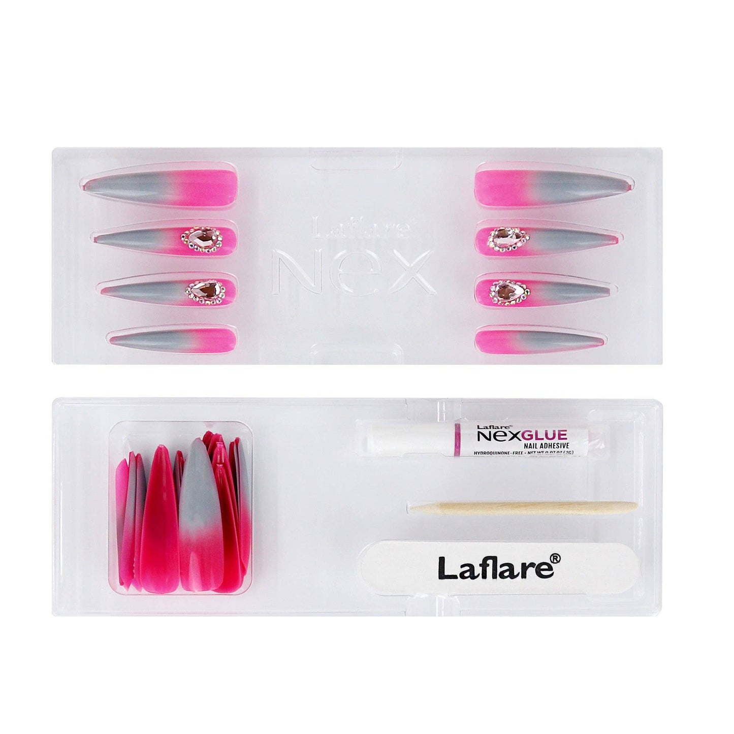 NEX NAIL TIP - EXTRA LONG_STILETTO