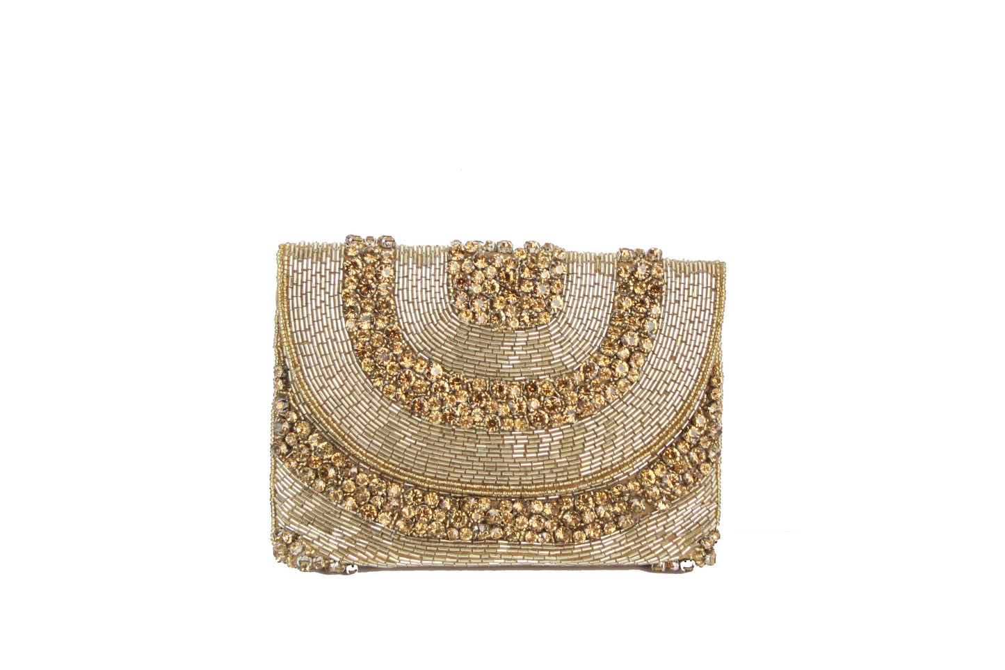 Ladies Rhinestone Fashion Embellished Clutch Evening Handbag