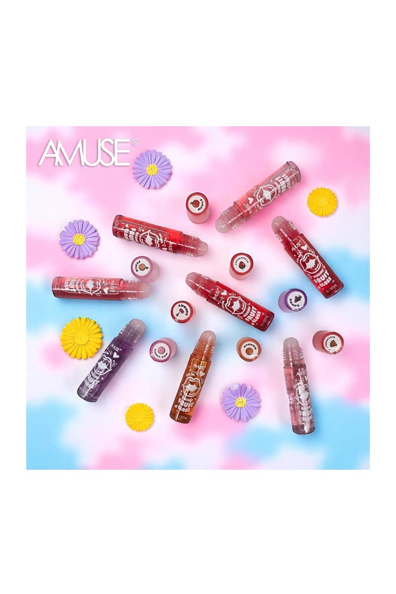 Amuse Kissing Fruit Roll On Lip Gloss
