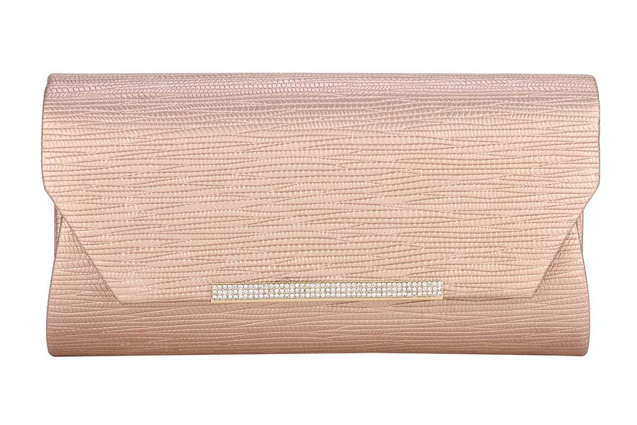 Ladies Faux Leather Clutch Evening Handbag