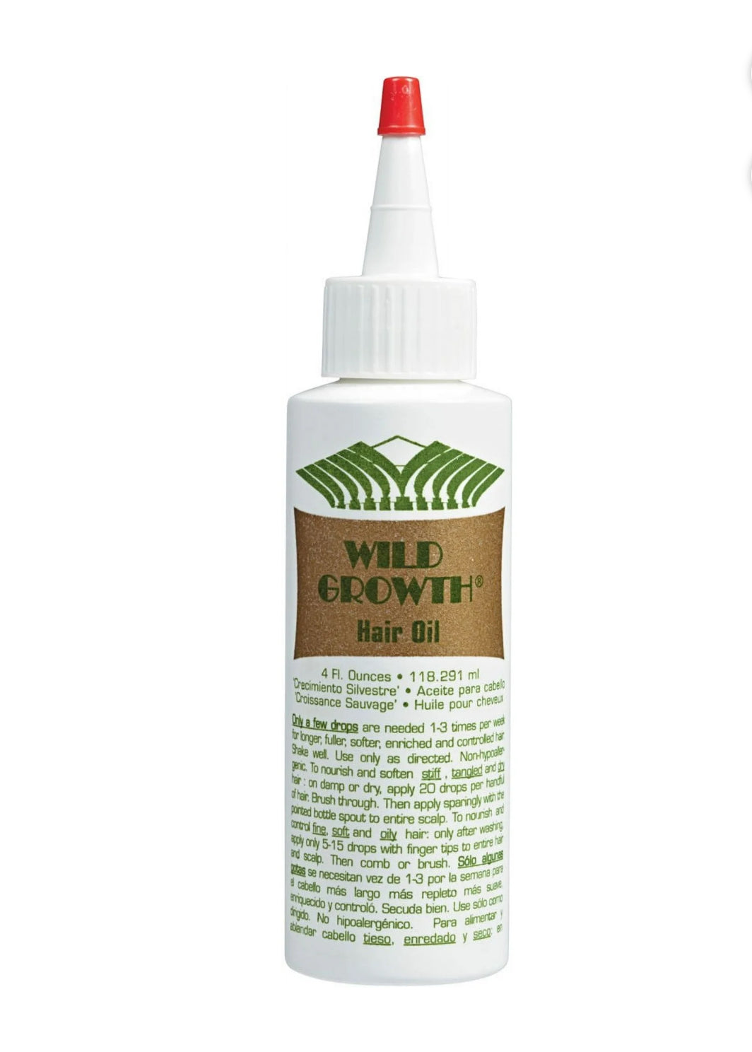 WILD GROWTH HAIR OIL 4Z