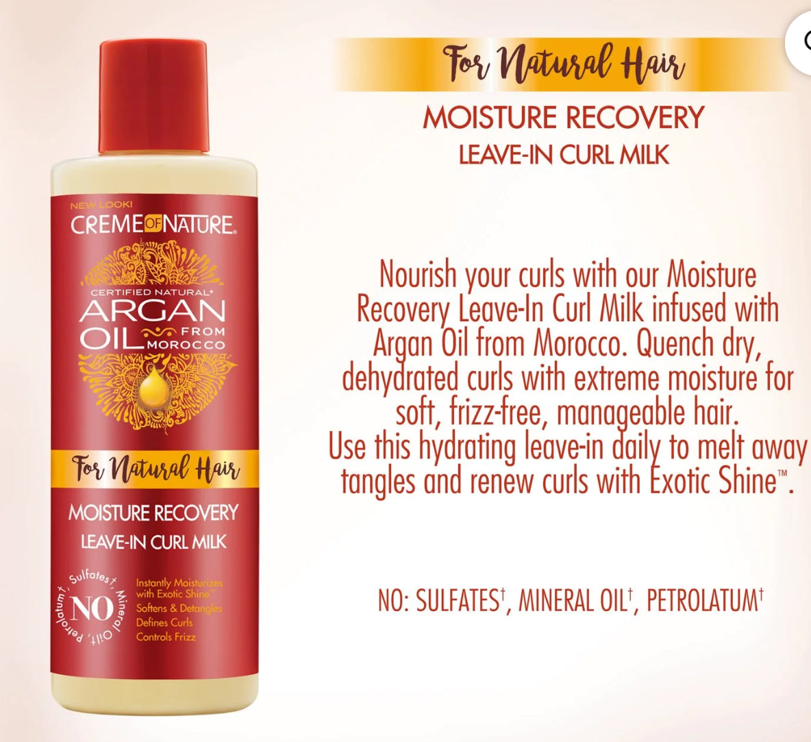 CRM OF NAT ARG OIL MOIS REC LV IN CURL ACTIVATOR