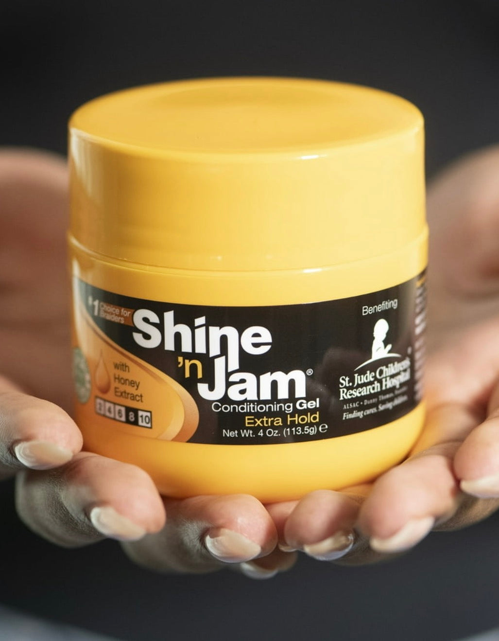 AMPRO SHINE N JAM GEL XHLD 4OZ