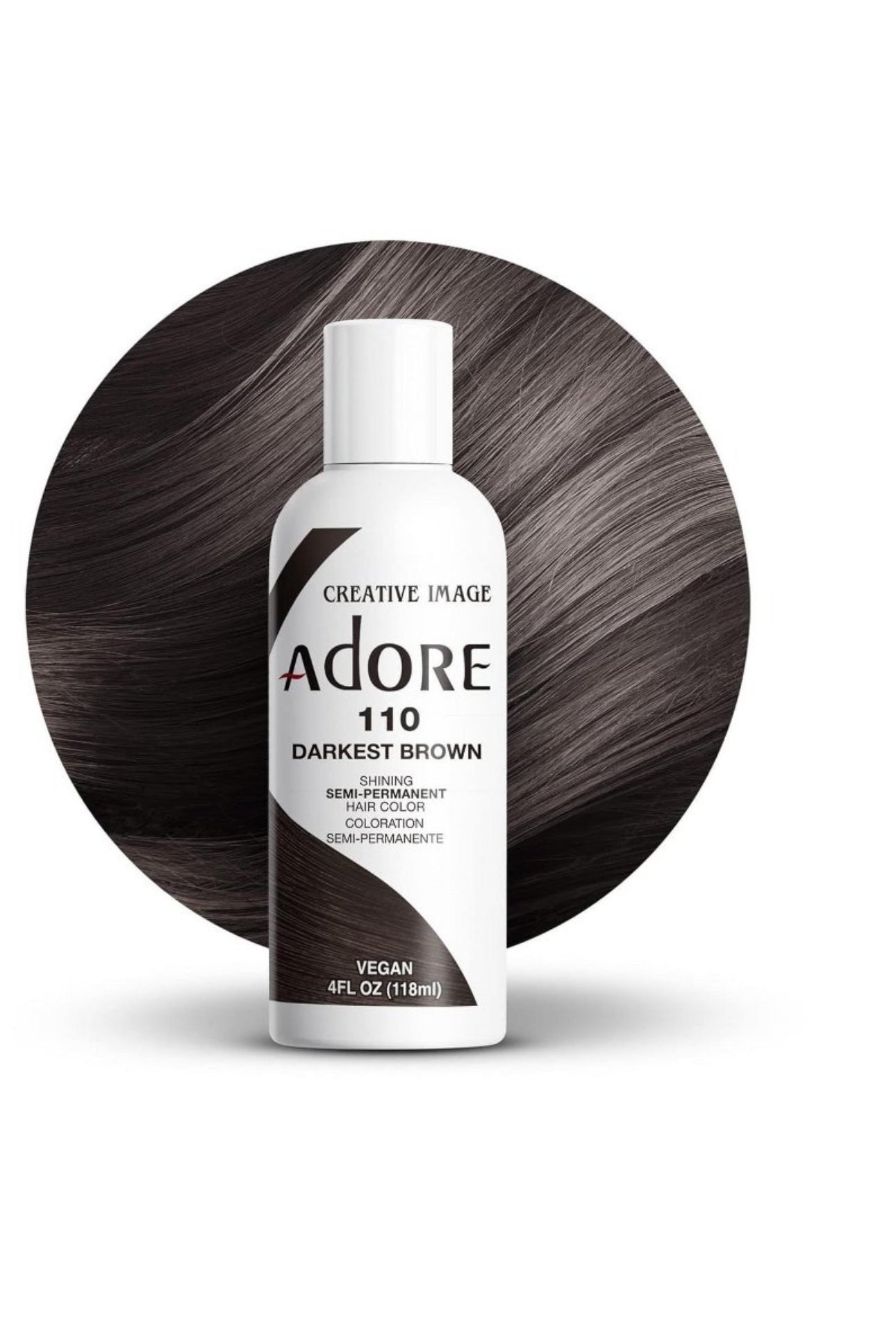 ADORE SEMI H/C 110 DRKST BRWN4Z