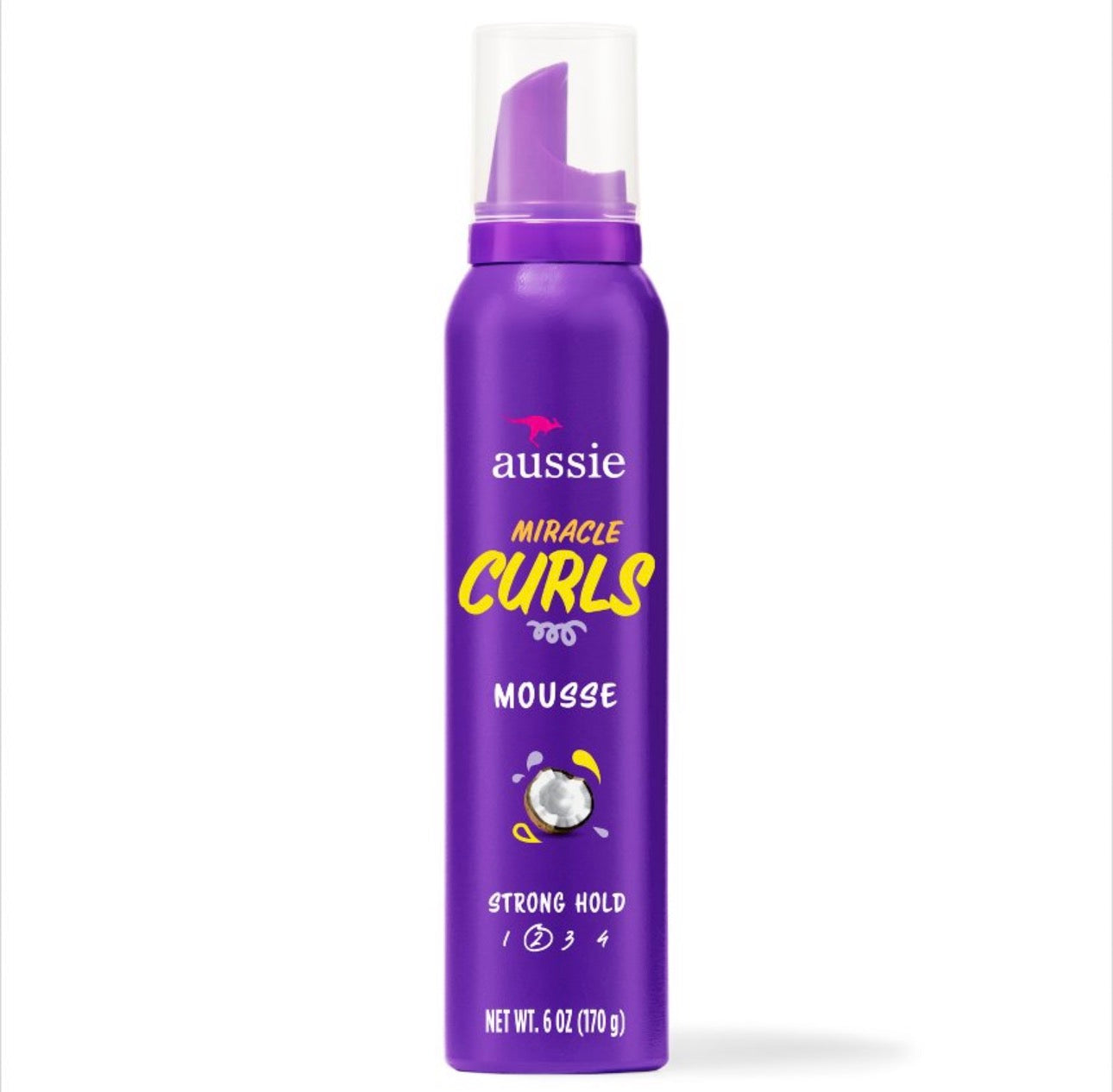 AUSSIE MIRACLE CURLS HAIR MOUSSE 6oz