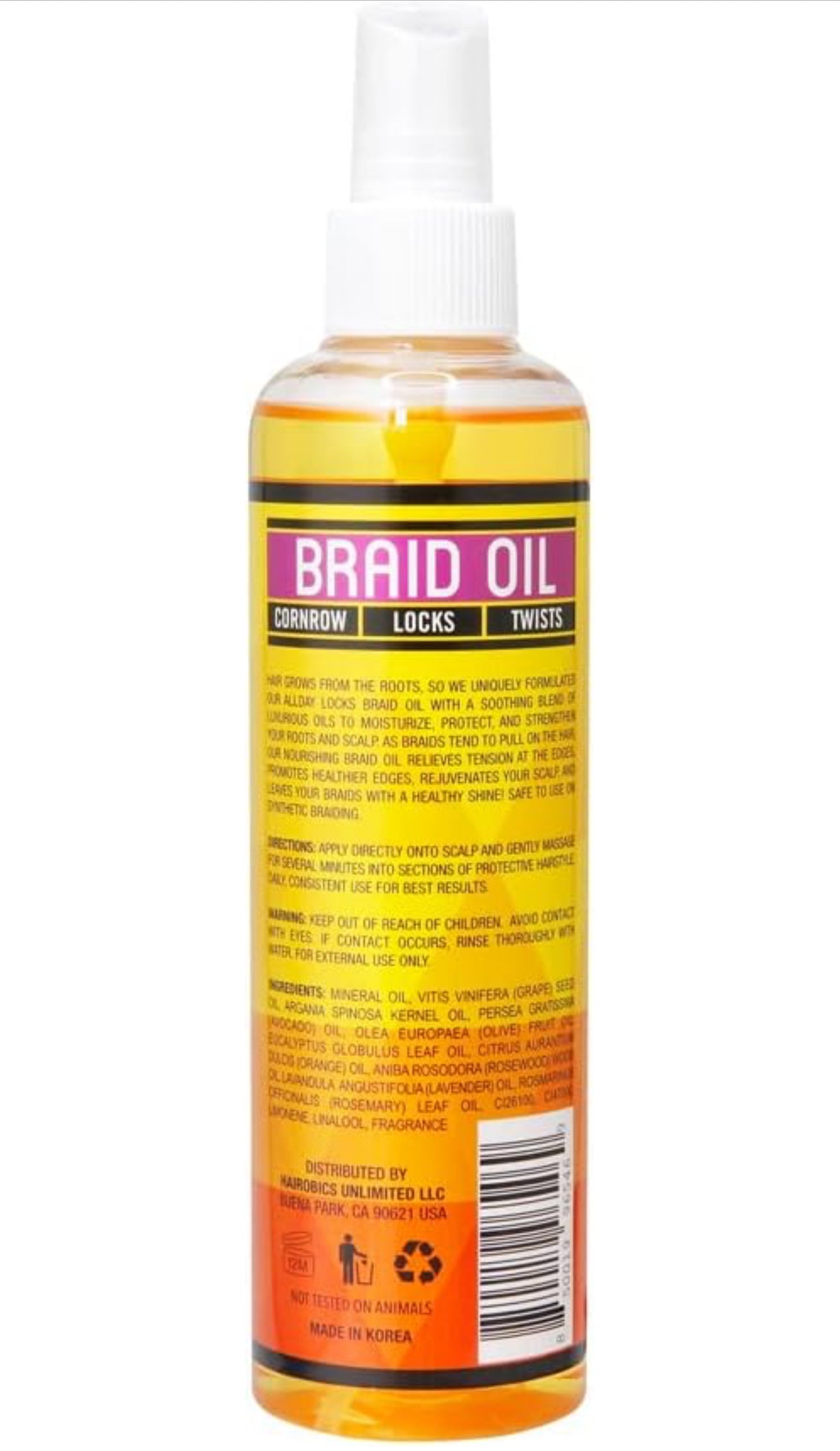 ALLDAY LOCKS BRAID OIL