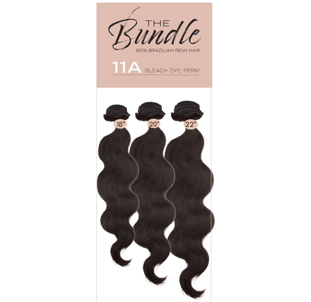THE BUNDLE 100% BRAZILIAN REMI HAIR