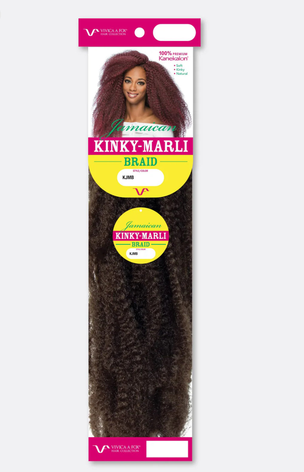 18in KINKY JAMAICAN MARLI KANEKALON BRAID