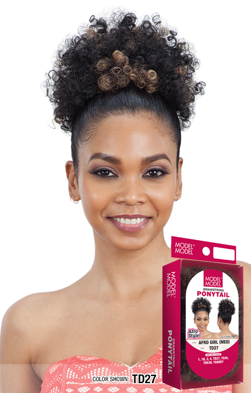MODEL MODEL AFRO GIRL(MED) PONYTAIL