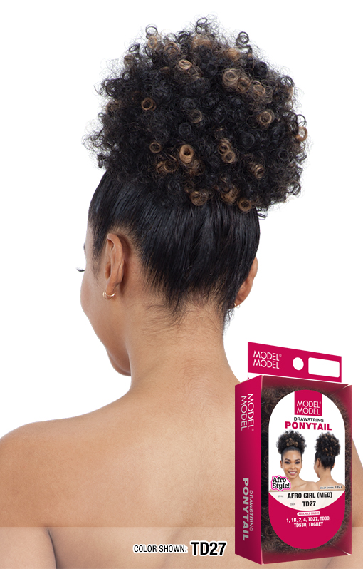 MODEL MODEL AFRO GIRL(MED) PONYTAIL