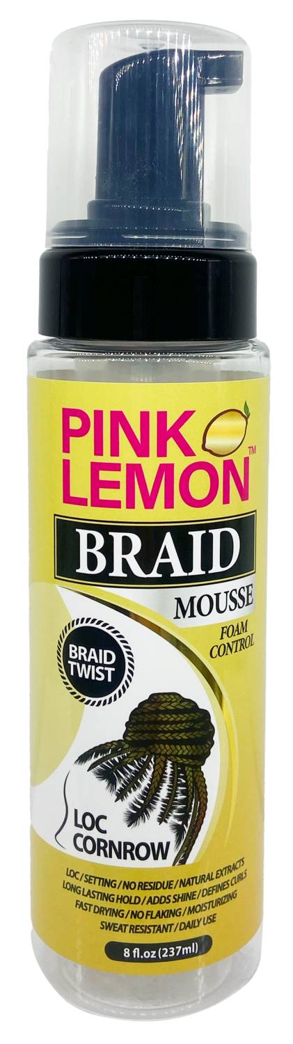 PINK LEMON BRAID MOUSSE