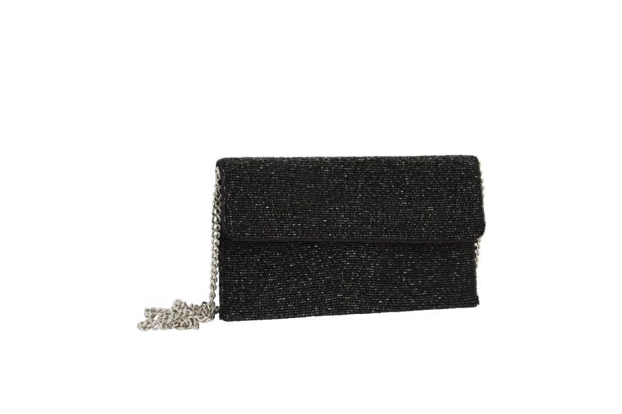 Ladies Fully Beaded Clutch Evening Bag