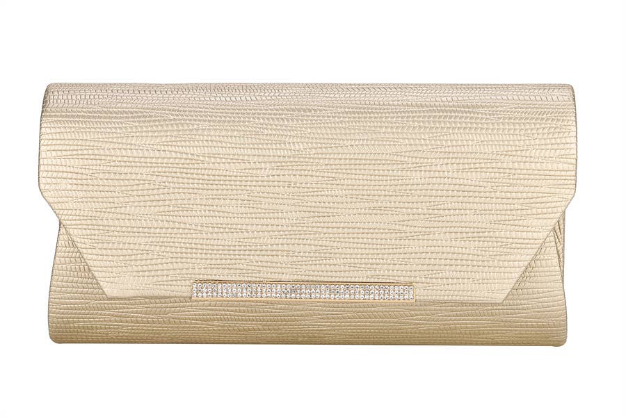 Ladies Faux Leather Clutch Evening Handbag