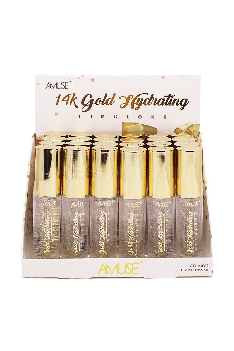 AMUSE 14K Gold Hydrating Lip Gloss