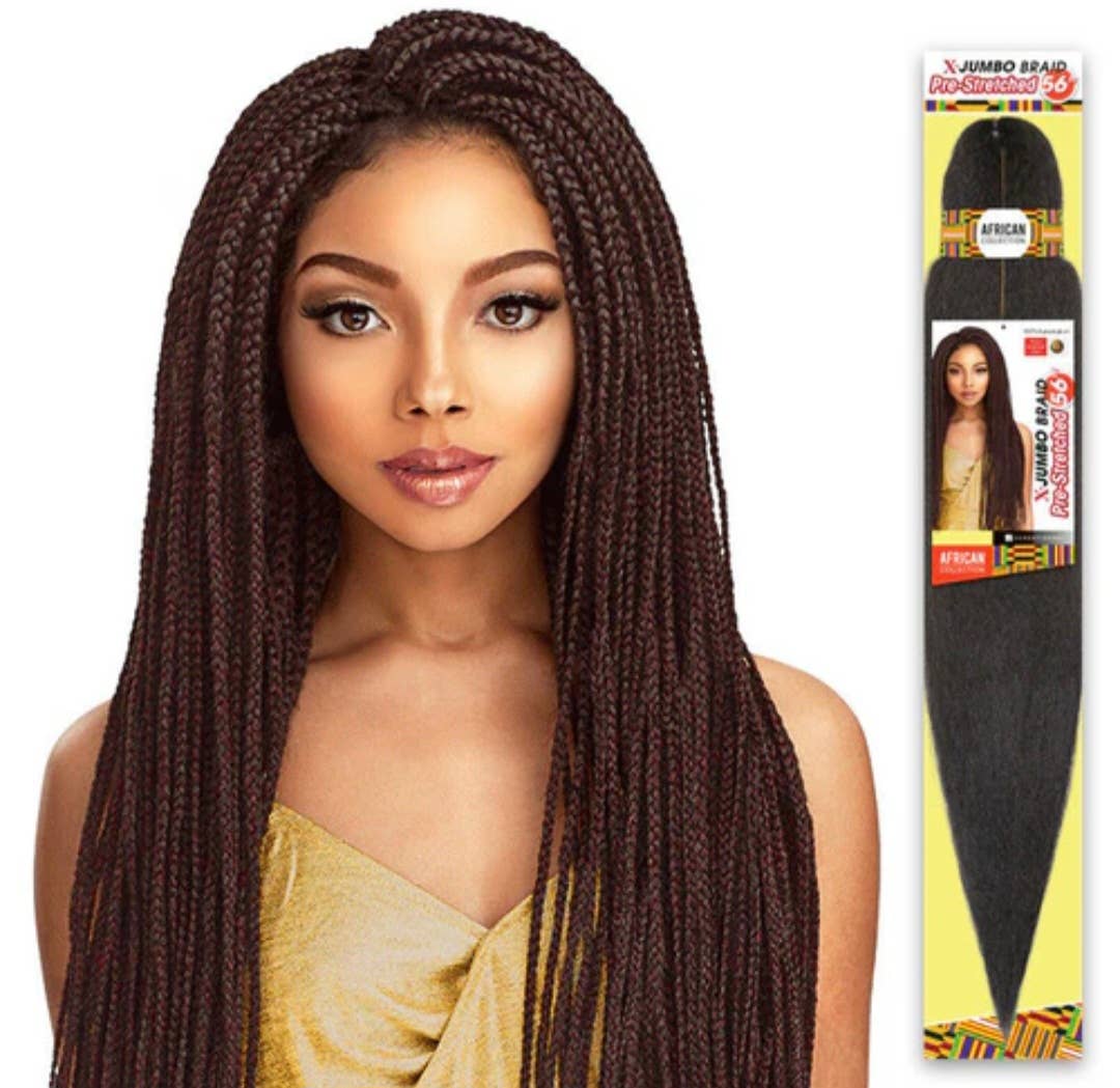 Sensationnel Pre-Stretched Braiding Hair 56"