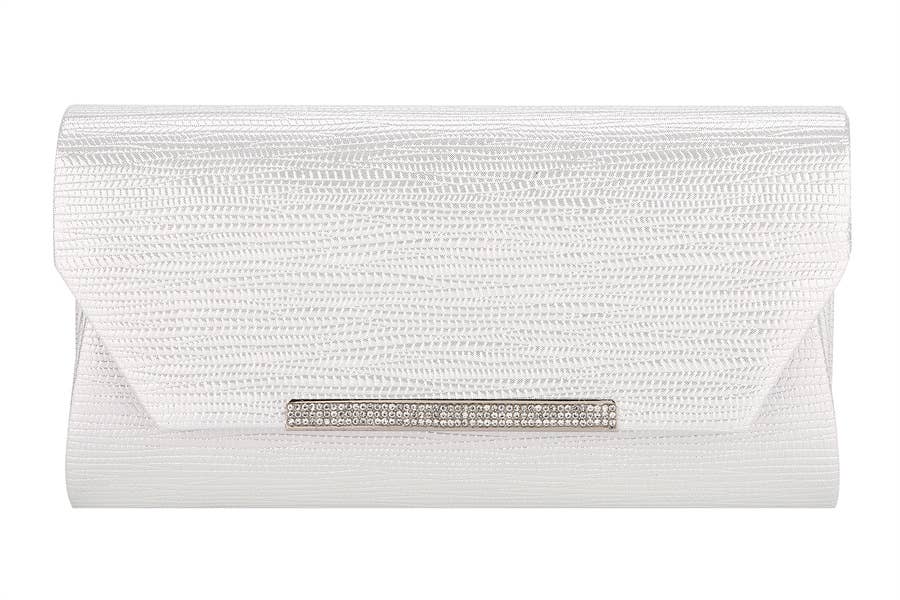 Ladies Faux Leather Clutch Evening Handbag