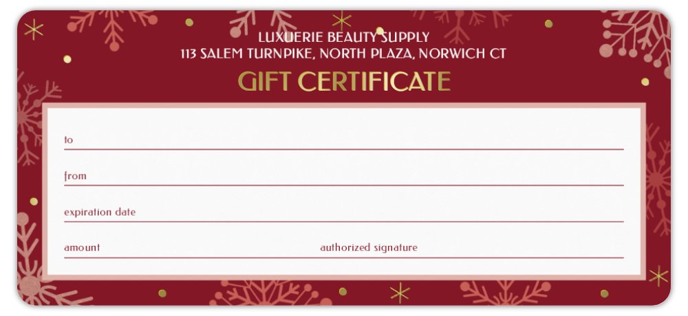 Luxuerie Gift Certificate