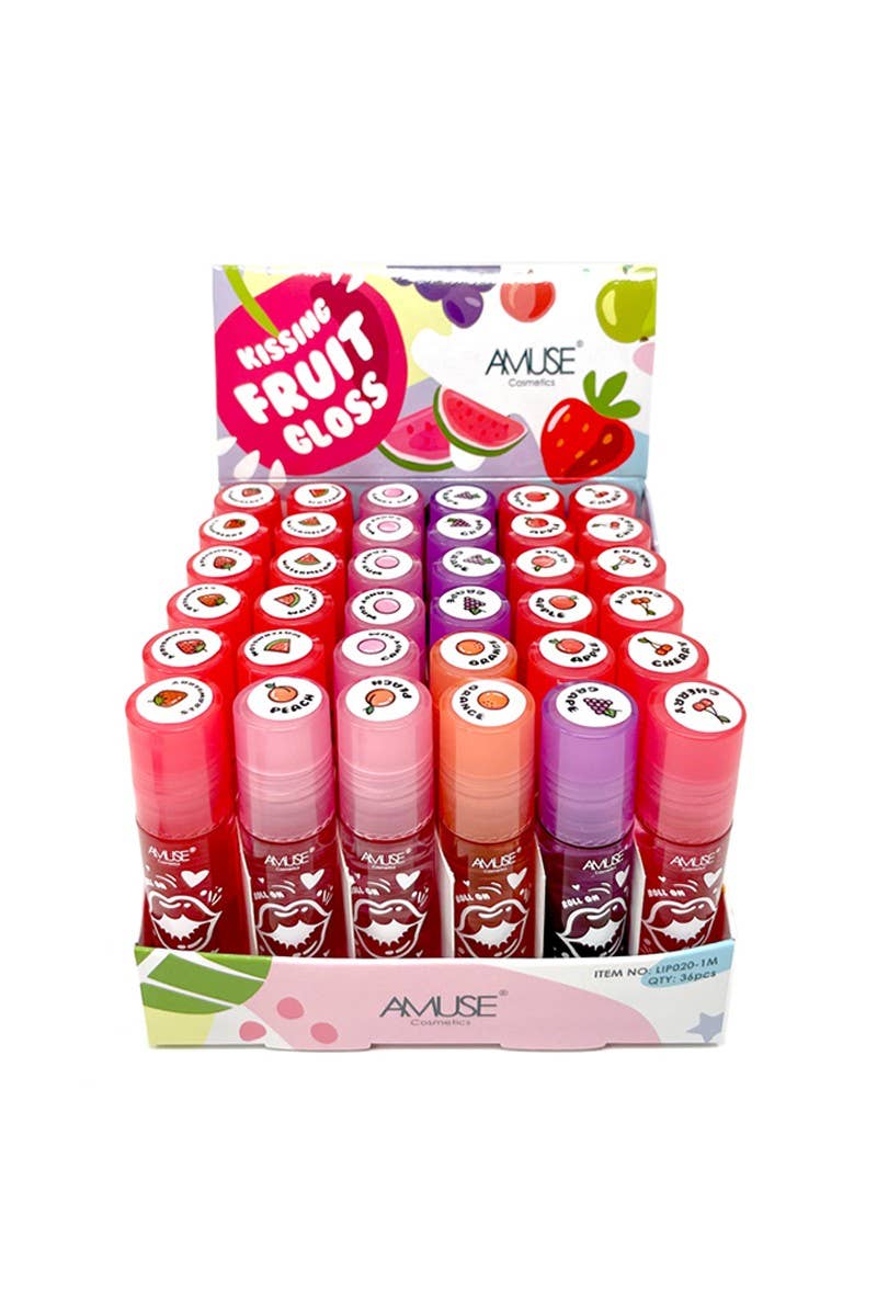Amuse Kissing Fruit Roll On Lip Gloss