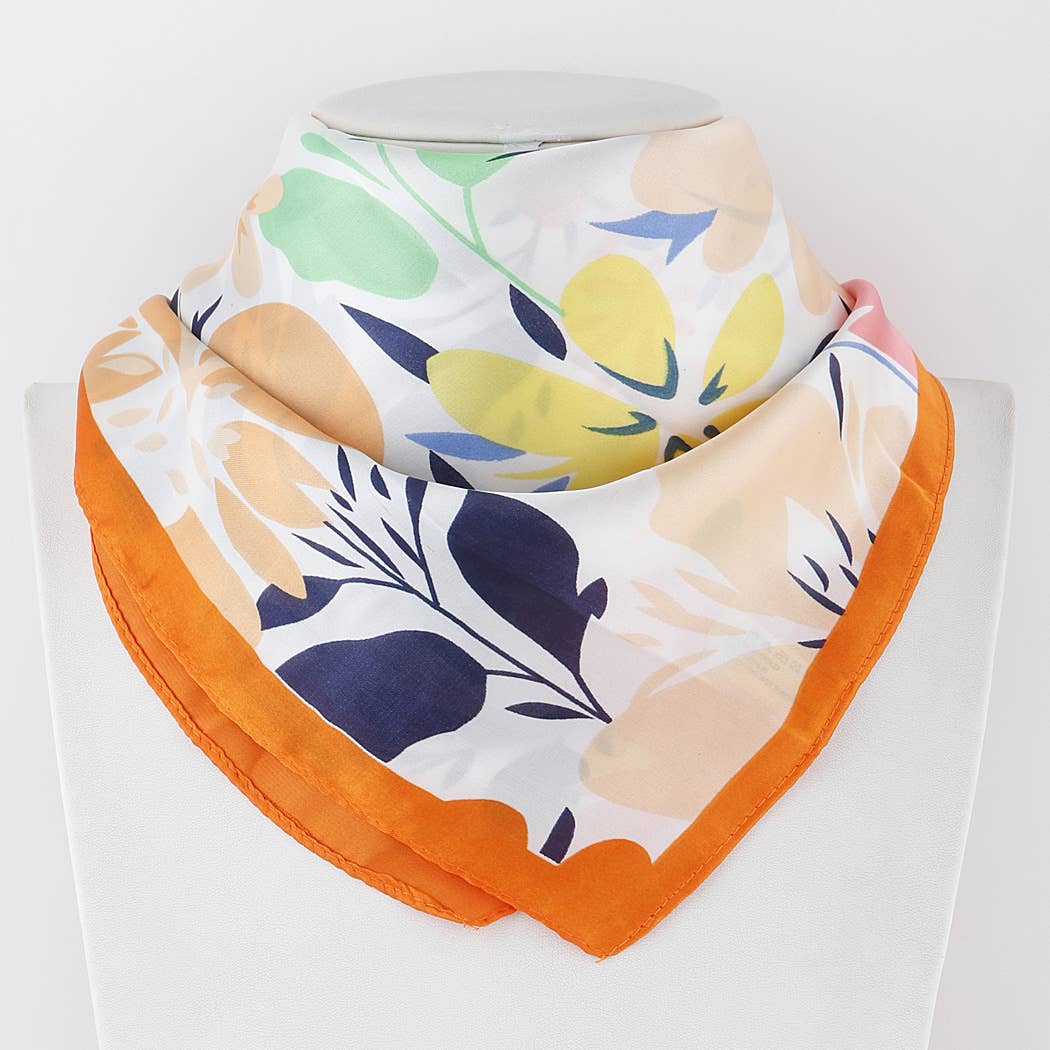 Bright Flower Scarf