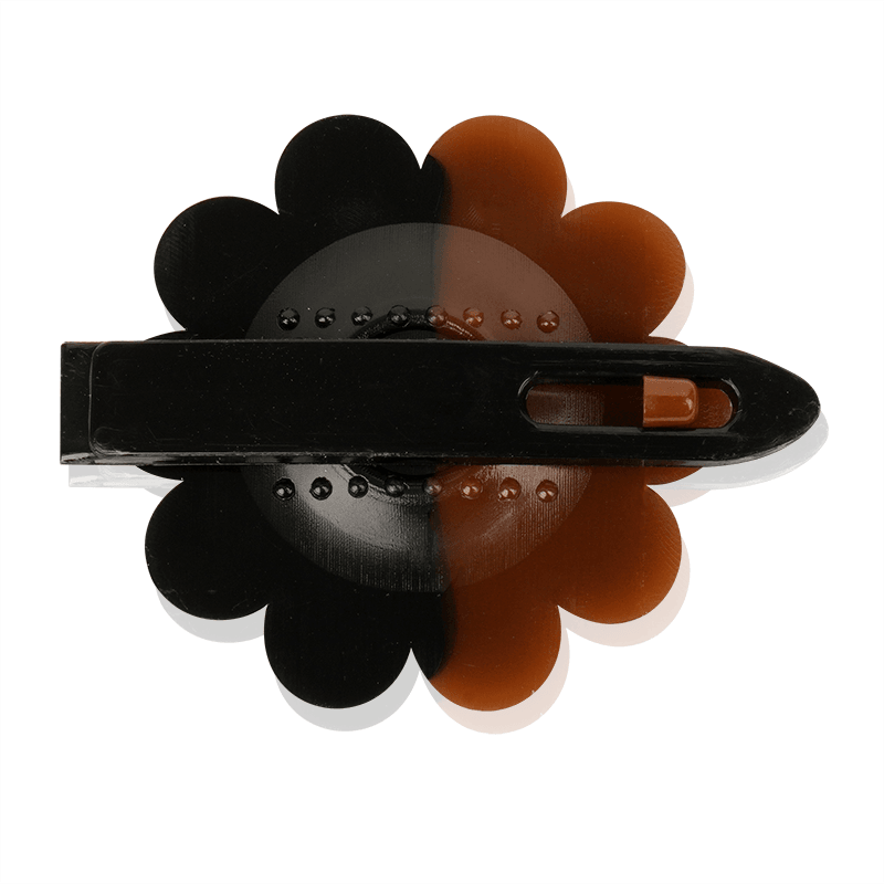 Joy Daisy Barrettes 12ct Two-Tone