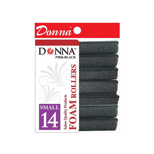 DONNA FOAM ROLLERS SMALL BLACK