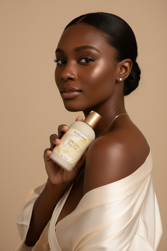 Luxuerie Golden Glow Body Oil Large