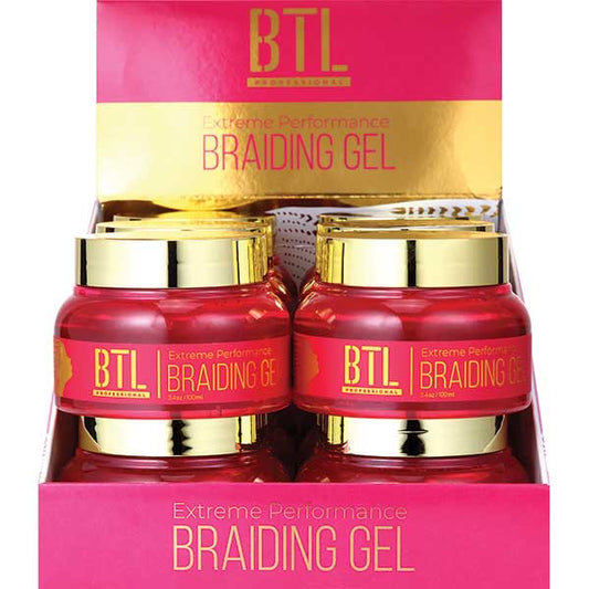 BTL Braiding Gel 3.4oz – Extreme or Supreme Hold