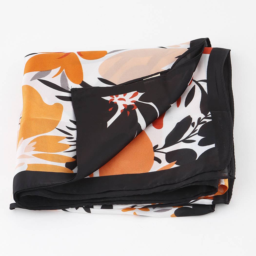 Bright Flower Scarf