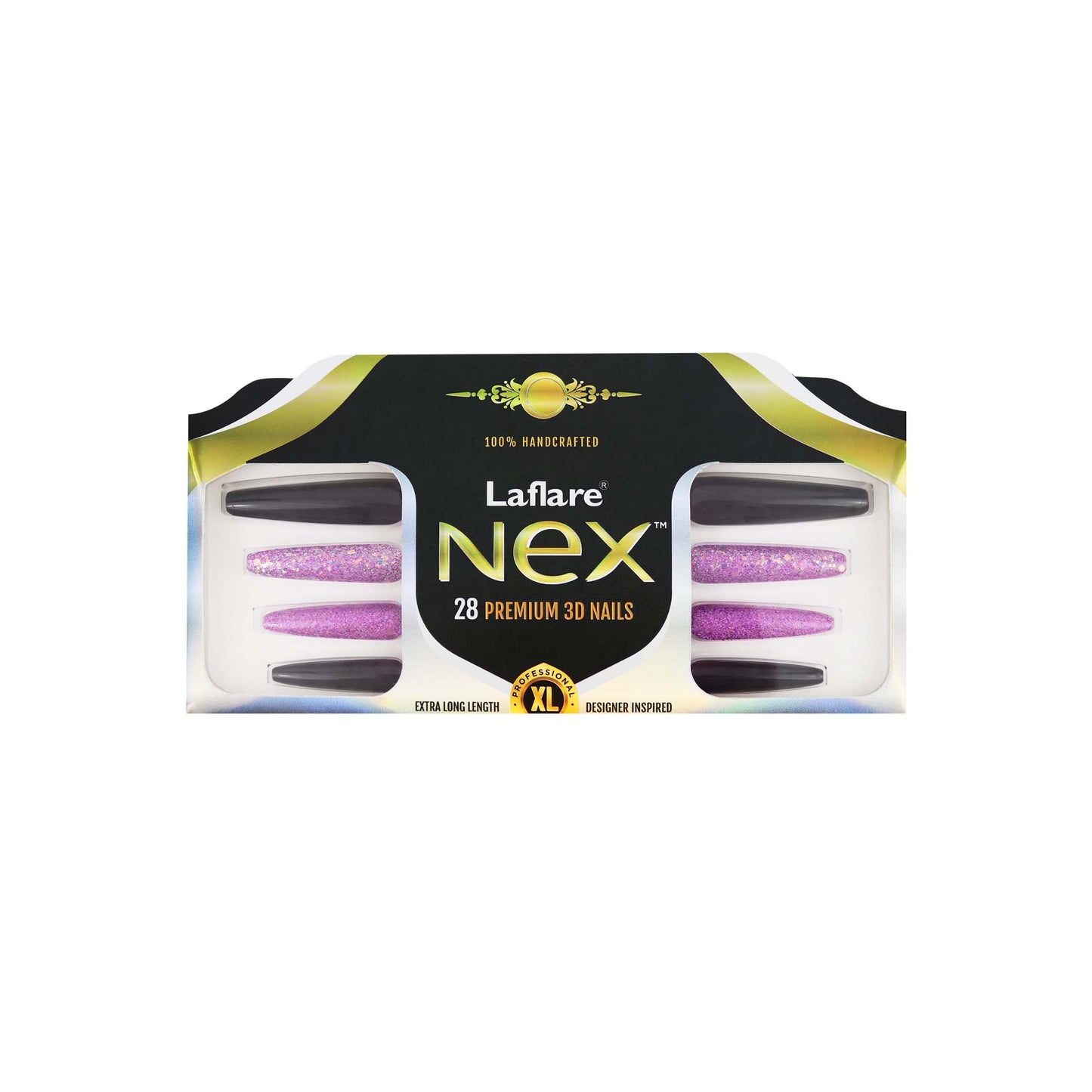 NEX NAIL TIP - EXTRA LONG_COFFIN
