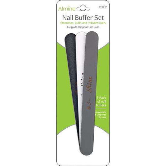 Almine Nail Buffer Set 3Ct