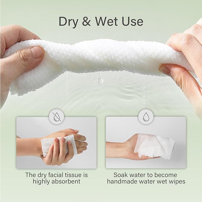UNIFREE DISPOSABLE FACE TOWELS