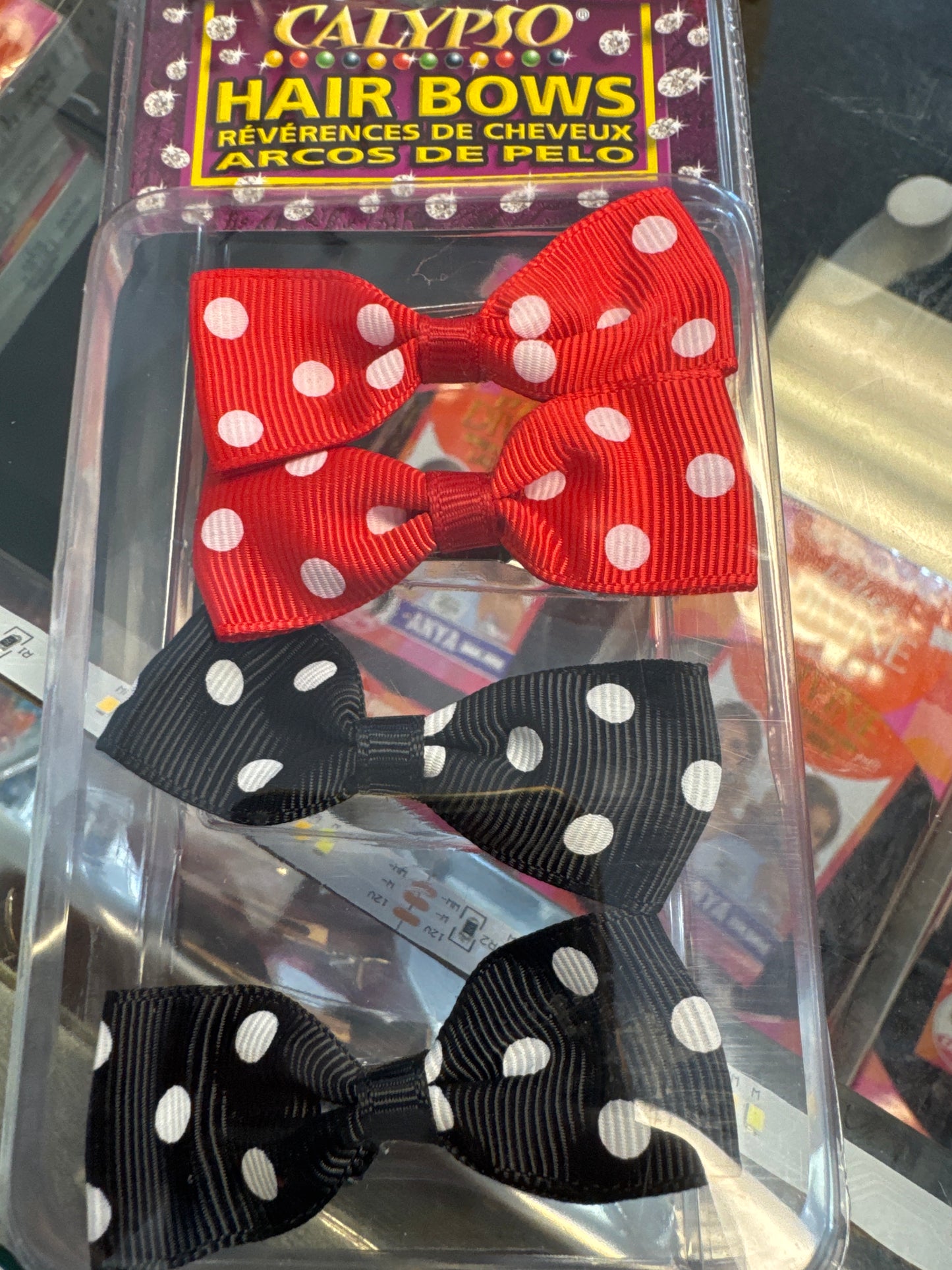 CALYPSO CLIPS MED BOW ASSORTED