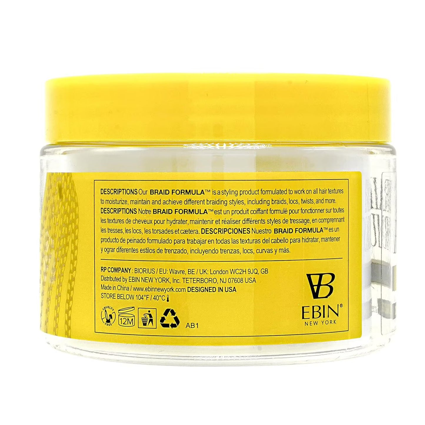 BRAID FORMULA CONDITIONING GEL - 6.35oz /180ml