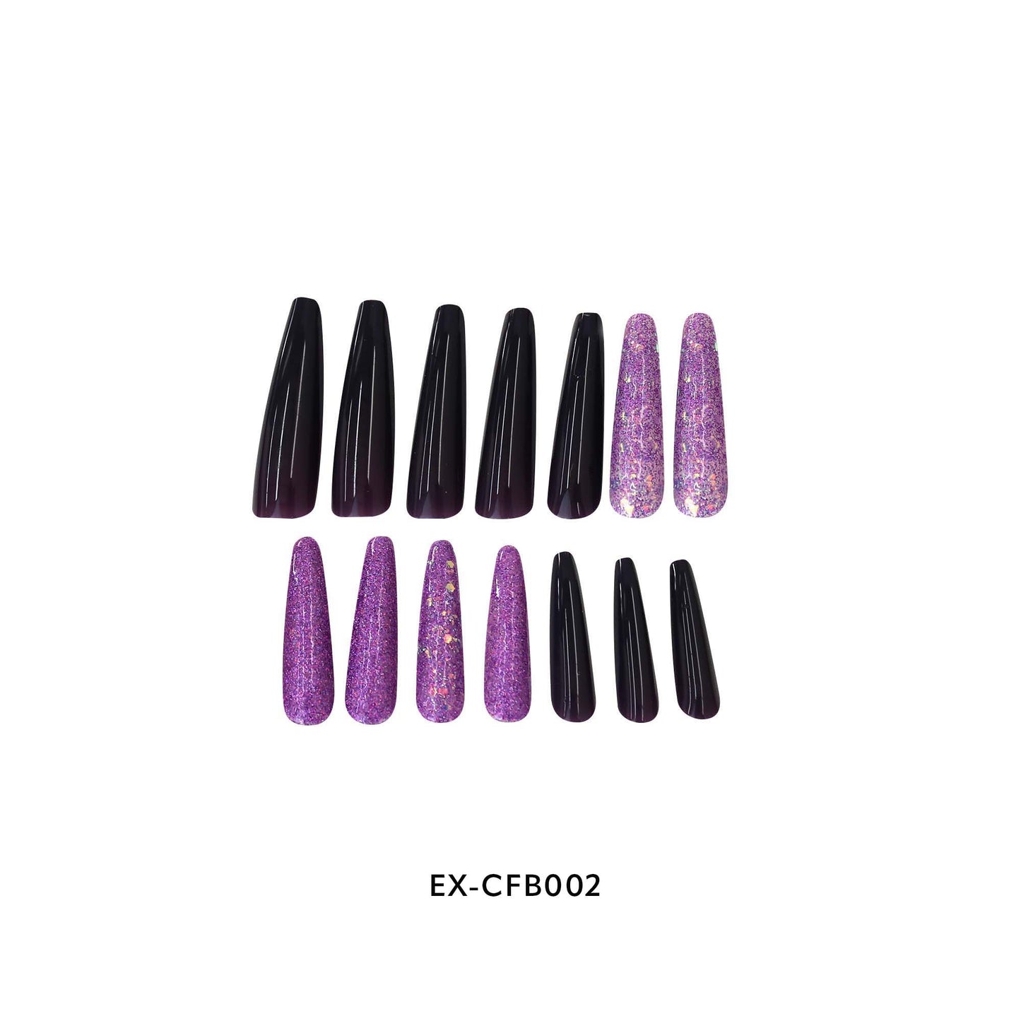 NEX NAIL TIP - EXTRA LONG_COFFIN