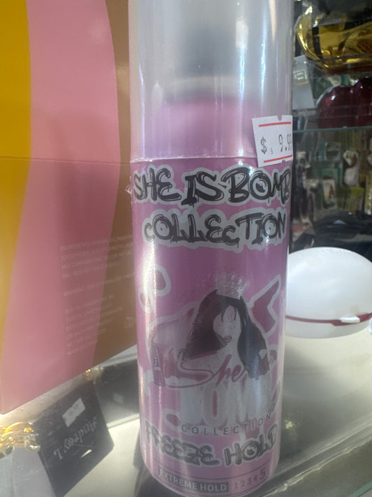 SHE IS BOMB FREEZE HOLD