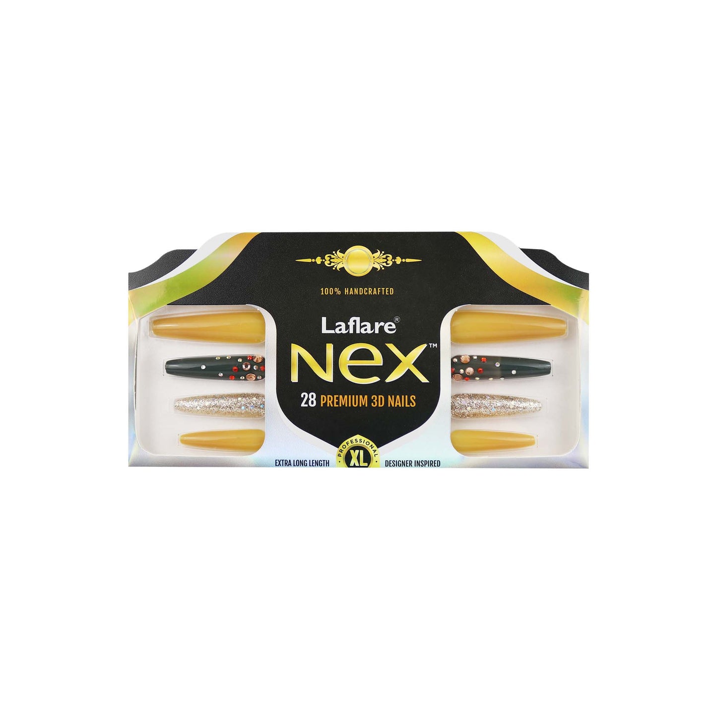 NEX NAIL TIP - EXTRA LONG_COFFIN