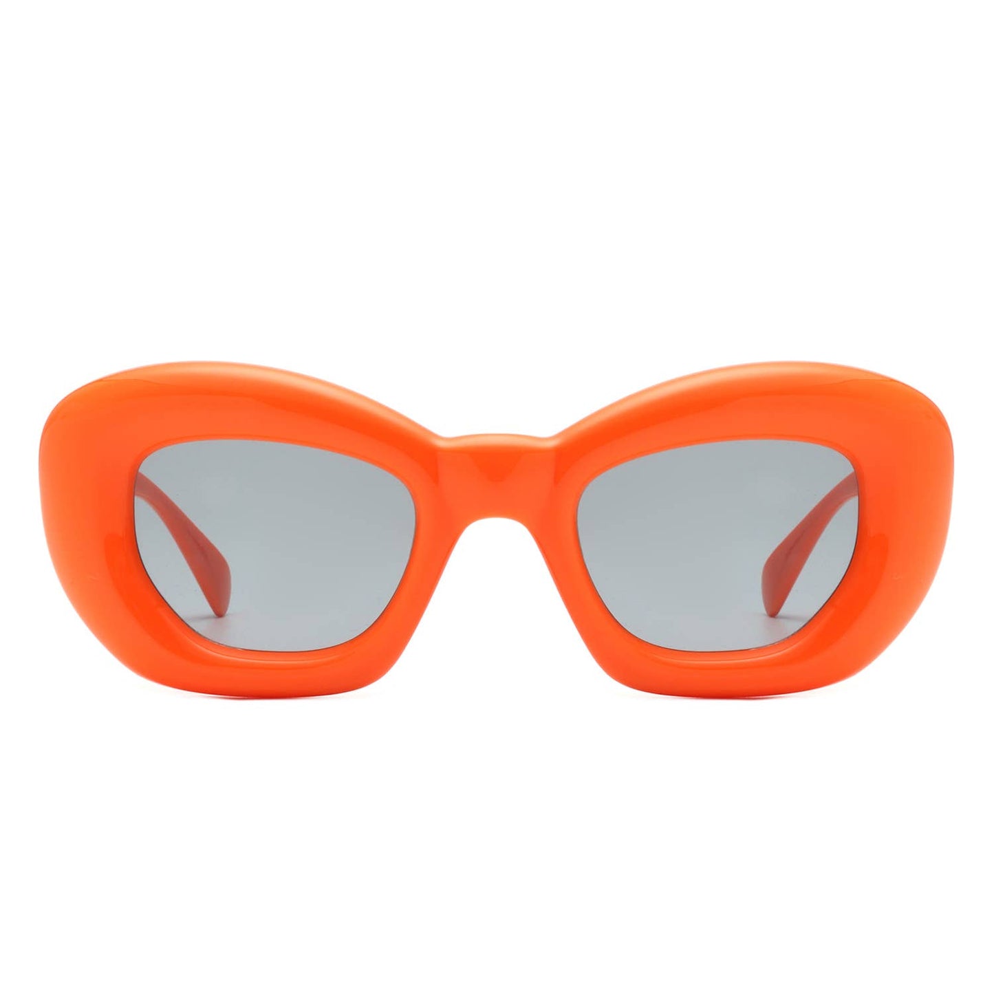 Square Thick Frame Women Fashion Cat Eye Sunglasses