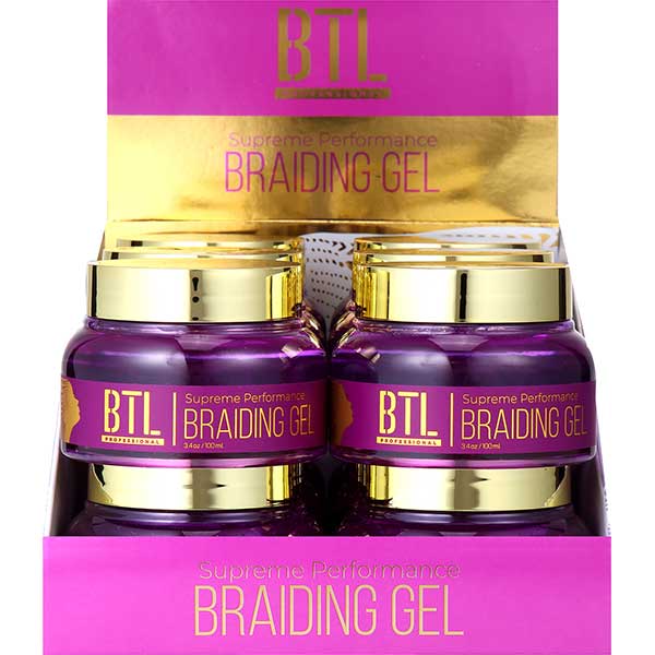 BTL Braiding Gel 3.4oz – Extreme or Supreme Hold