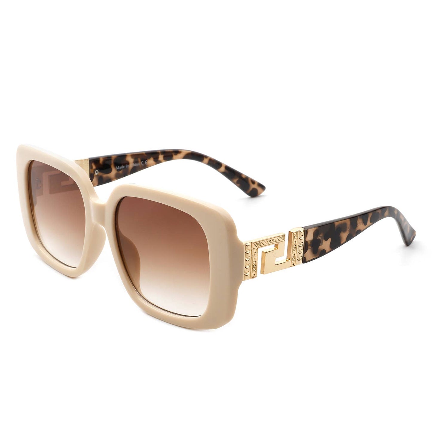 Square Chic Flat Top Tinted Women Fashion Sunglasses