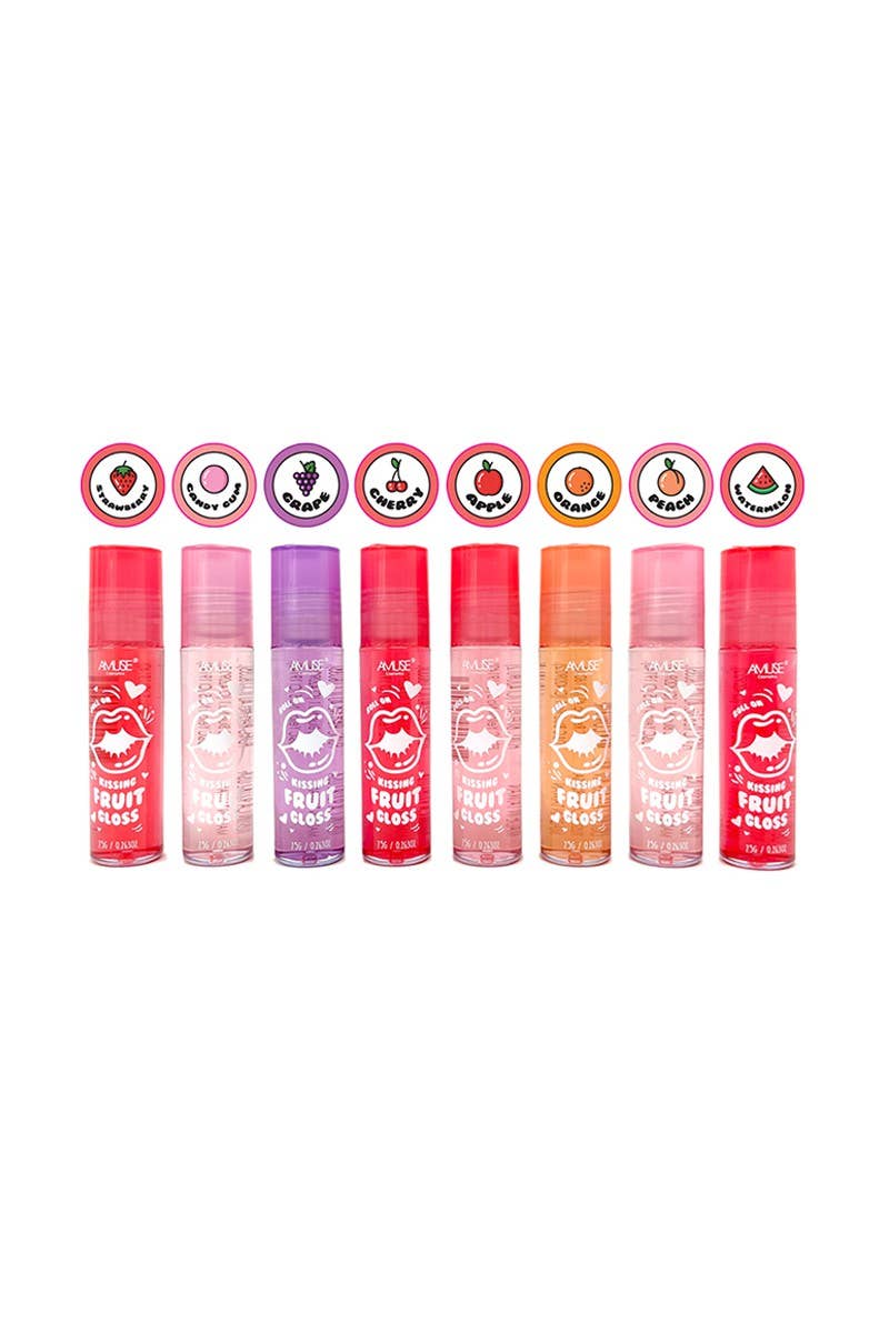 Amuse Kissing Fruit Roll On Lip Gloss
