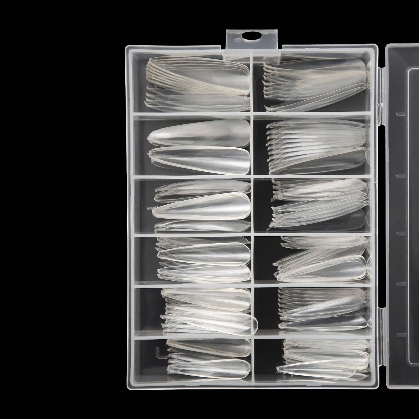 NEX 140 NAIL TIP - CLEAR_STILETTO