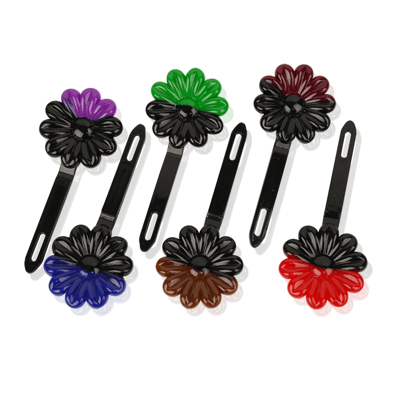 Joy Daisy Barrettes 12ct Two-Tone