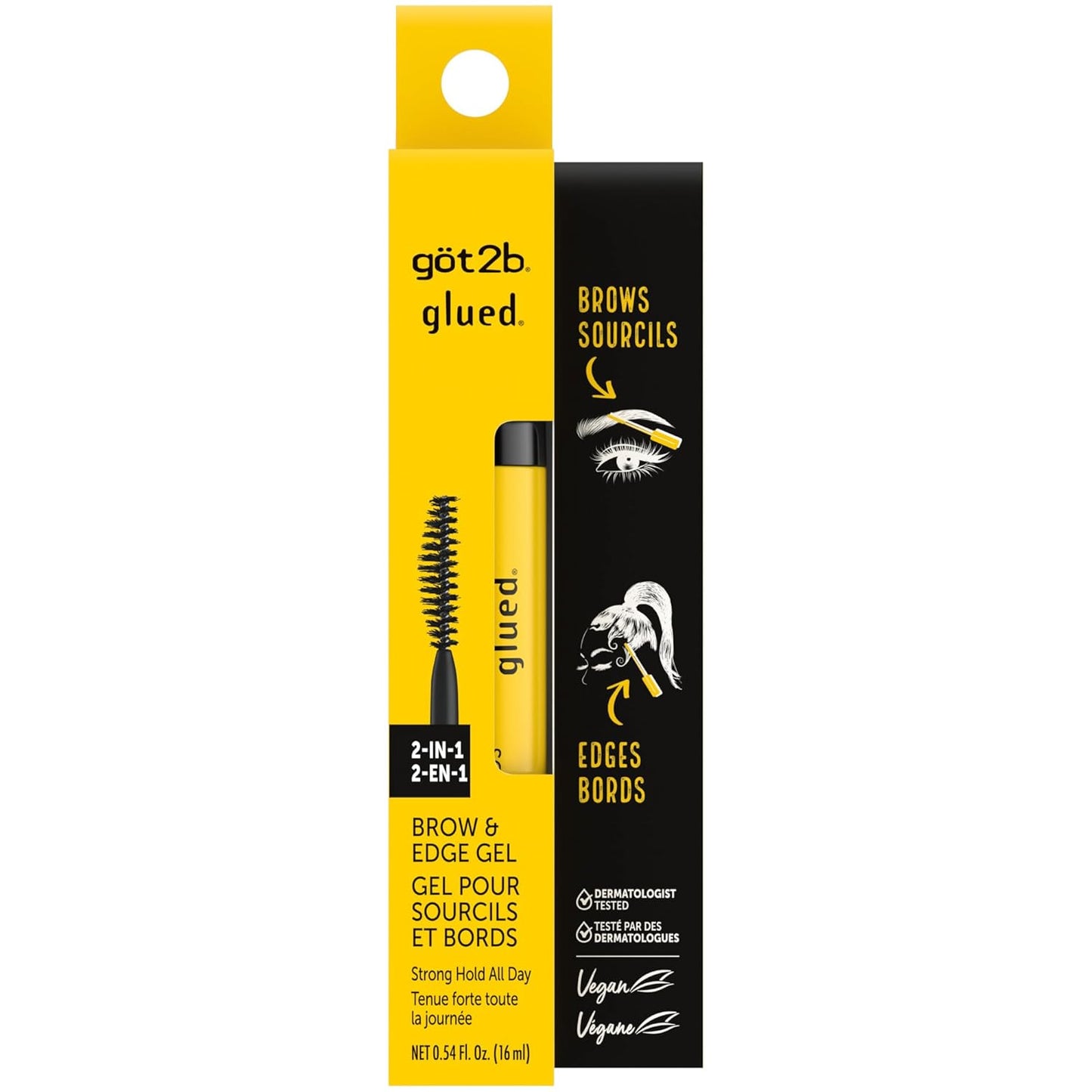 got2b Glued 2-in-1 Brow Gel & Edge Control