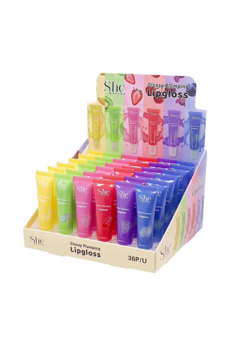Makeup She Glossy Plumping Lip Gloss