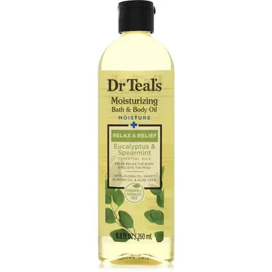 Eucalyptus & Mint Nourishing Body Oil, 8.8 oz