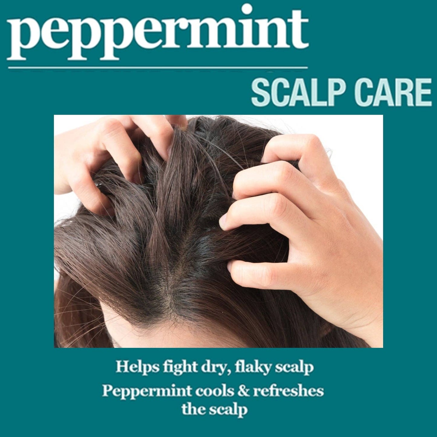 Peppermint Scalp Care Hair Oil 2.5 oz.