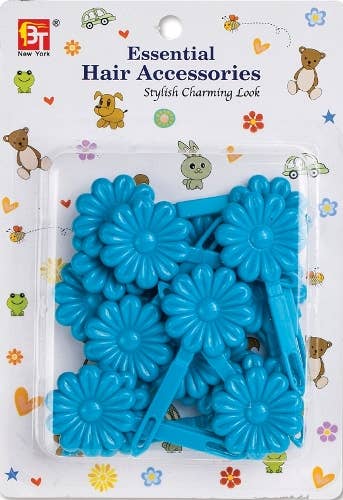 BARRETTES DAISY - ROYAL BLUE