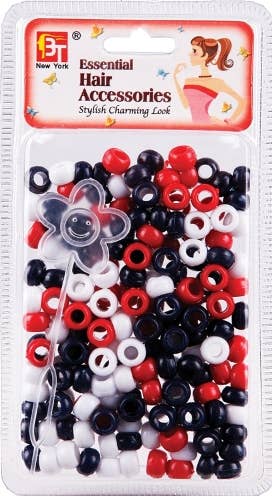 ROUND BEADS -  SMALL - MIX COLOR 4